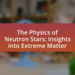 The Physics of Neutron Stars: Insights into Extreme Matter